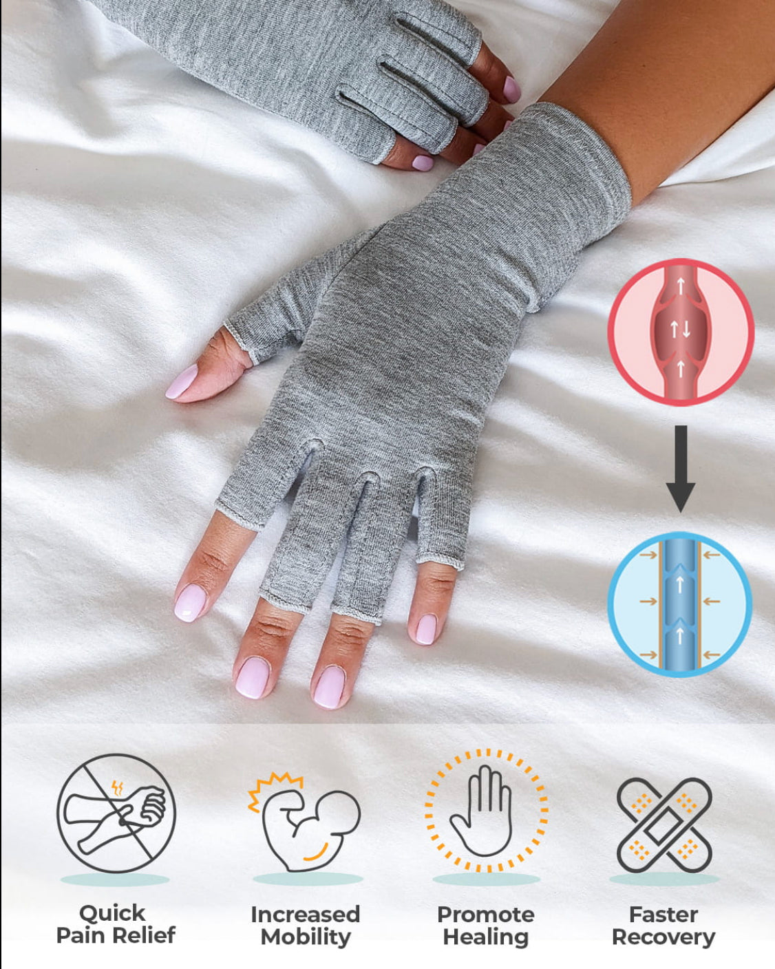 ElaysaCare™ Bamboo Gloves